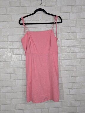 Old Navy bright pink mini dress